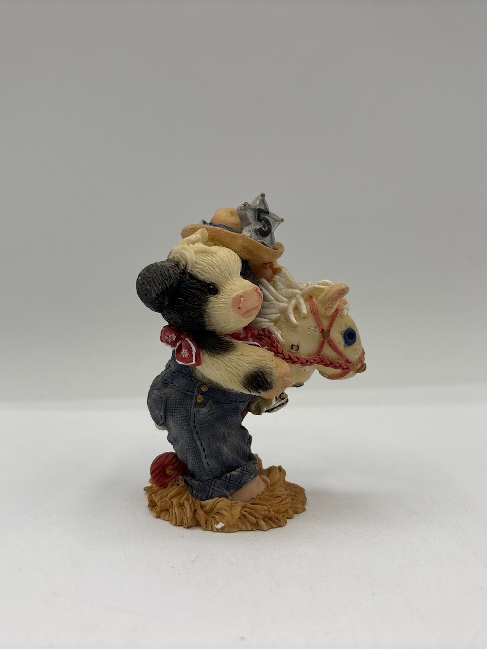 Mary’s Moo Moos 1997 Vintage Yippee Yi Yea! I’m Five Today! 319163 Figurine EUC